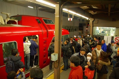 名鉄パノラマカー最終列車【2008年12月26日】