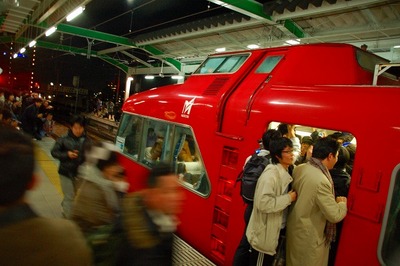 名鉄パノラマカー最終列車【2008年12月26日】