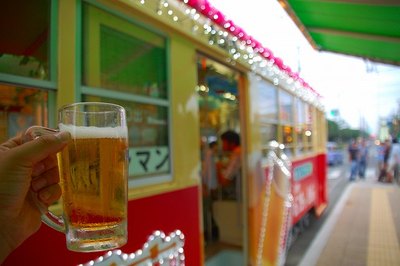 今日もビール電車