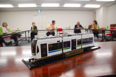 豊橋市電ほっトラム精密模型