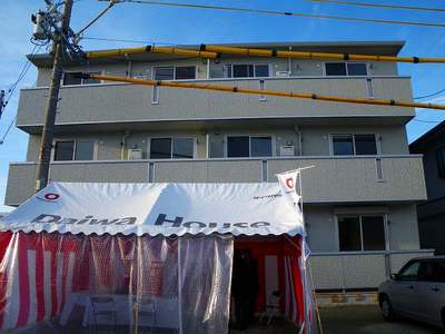 豊橋曙町にてアパート見学会