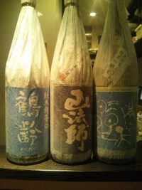 新入荷の日本酒たち♪ 2012/05/04 01:17:00