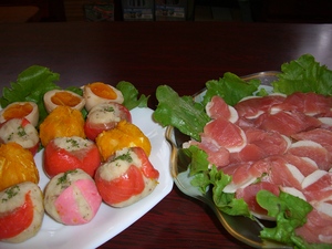 今日のご馳走！