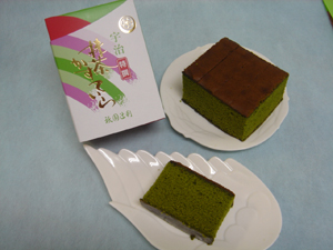 祇園辻利の抹茶カステラ