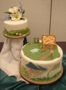 洋菓子協会作品展　搬入
