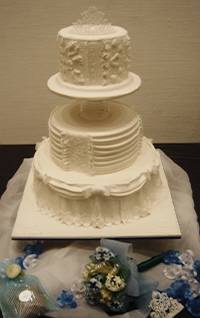 洋菓子協会作品展　搬入