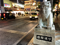 那覇に到着☆国際通りの夜