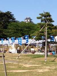 今日、明日　家康楽市in浜松出世城 2013/04/27 21:31:15