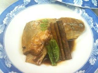マグロカマ煮定食終了のお知らせ