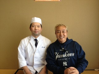 タカさんとフグ撮影