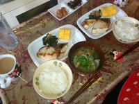 朝御飯。 2013/04/14 20:40:38