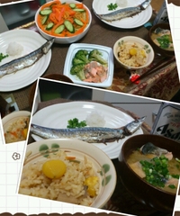秋の食卓 2012/10/23 18:21:06