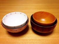 お茶碗と汁椀が…