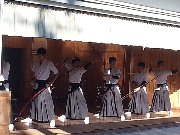 弓道見学