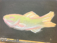 手作り黒板でパステル画　10.21友引カフェ内 2012/10/15 10:28:53