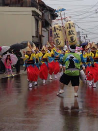 雨降りの由比街道祭り 2013/10/26 09:40:59
