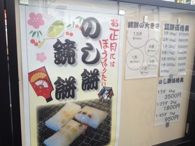 正月のお餅の注文について
