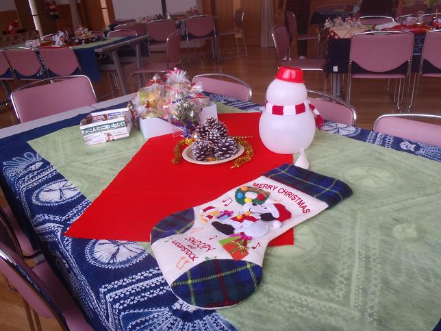 クリスマス会準備