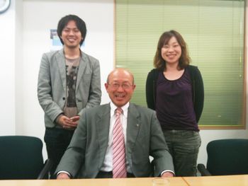 湖西市の三上市長、はまぞう編集部にご来社！