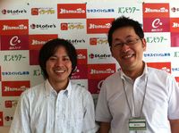 東海情報システム石岡社長 ＆ ダンディ和田さん ご来社