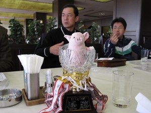 恒例のかっ飛び杯が・・・