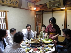 千茂登の鴨料理を・・・