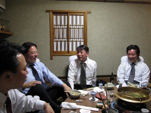 千茂登の鴨料理を・・・