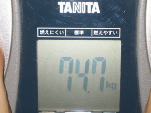 恐怖の測定結果＆始まり・・・