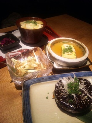 京町家での夕飯は…