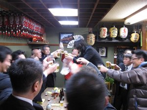 先生方と長浜ＪＣ関係者の皆さんと・・・