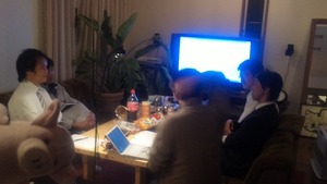 朝市会議に・・・