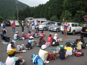 ｷｬﾝﾌﾟ最終日