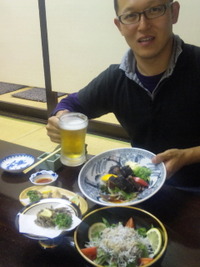 鰹のタタキ最高… 2011/05/01 22:19:48