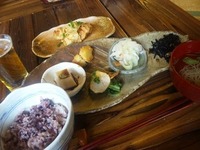 点茶体験⇒NARA CAFE  由庵へ 2011/04/03 17:27:30