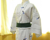 日本製　定番浴衣　2色竹柄