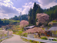 愛知県豊根村にて