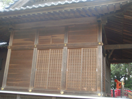 納材事例　　山神社（浜松市蜆塚）　　