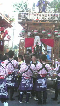 菊川市の祭り２日目 2008/10/23 12:46:16