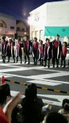 炎衆北斗小笠夏祭りで踊ります(^o^)v 2009/08/15 10:44:46