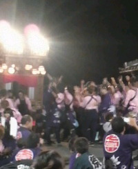 祭典２日目(^o^)v 2009/10/18 20:29:17