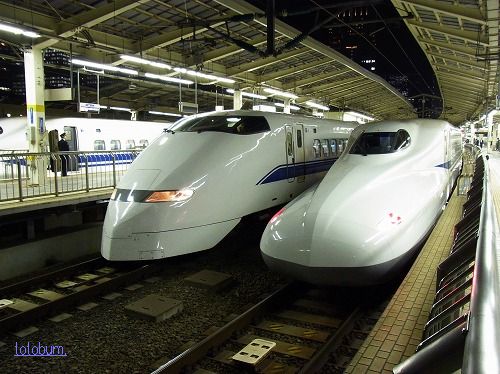夜の東京駅。