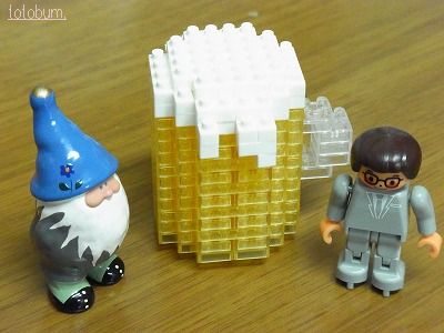nanoblock（ナノブロック）　生ビール　（大）