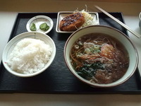 そば定食☆ 2009/07/21 11:50:35