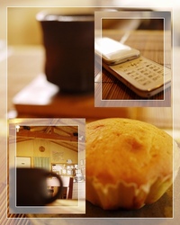 げんらく　コーヒー＆マドレーヌ☆ 2009/11/24 15:03:55