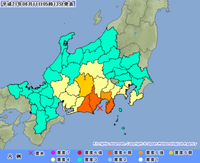 地震6弱☆ 2009/08/11 05:25:53