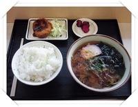 そば定食　by 美合☆ 2009/09/17 17:38:26