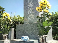 せっせと お墓そうじ☆ 2009/08/28 19:27:30