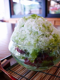 お茶屋の 冷メニュー☆ 2009/07/26 16:52:58