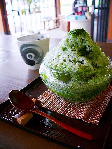 特製抹茶かき氷☆