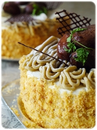マロンケーキ　ダブる☆ 2009/09/21 20:49:18